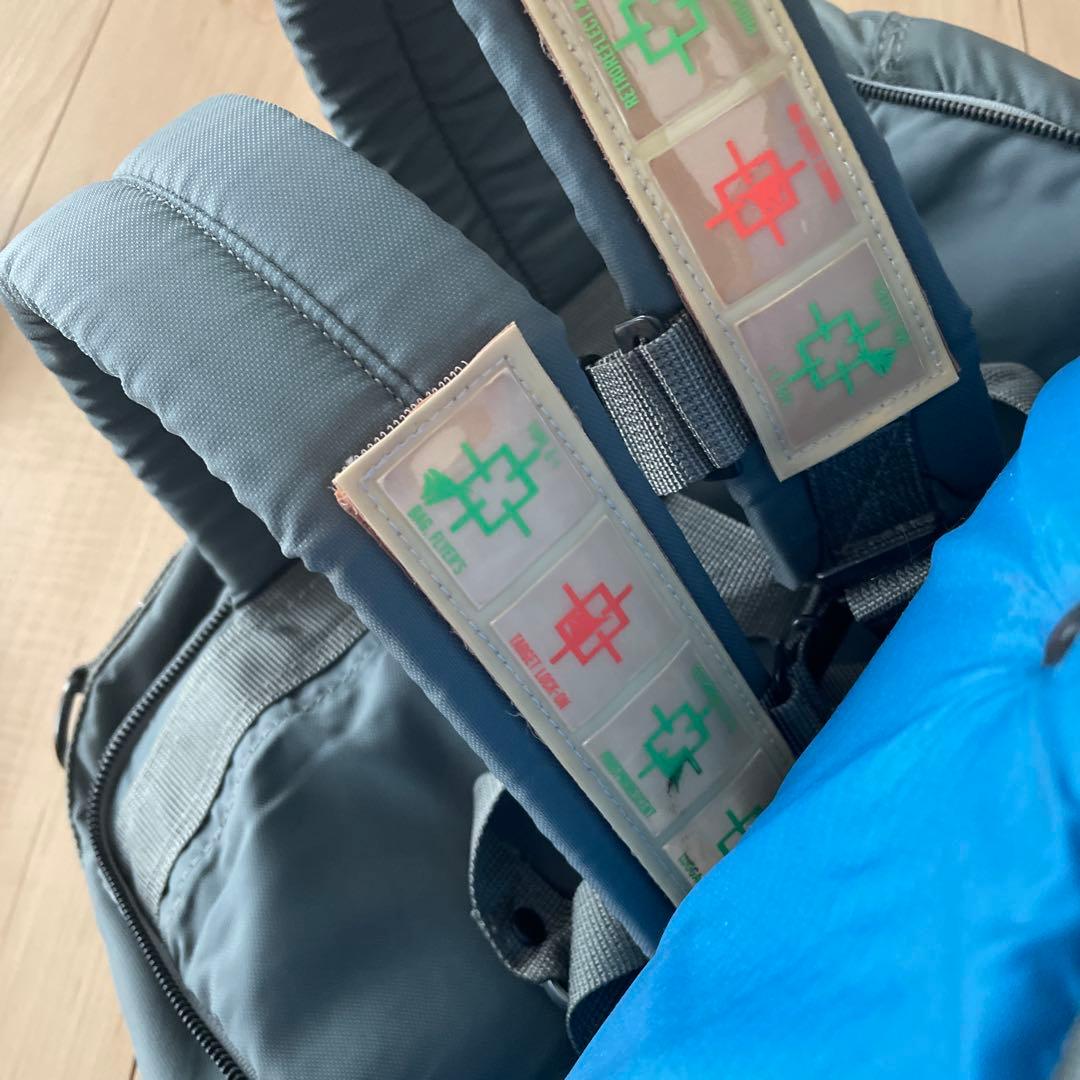 ヴィテージ希少LUGGAGE LABEL山口タグエアフォースナイロン