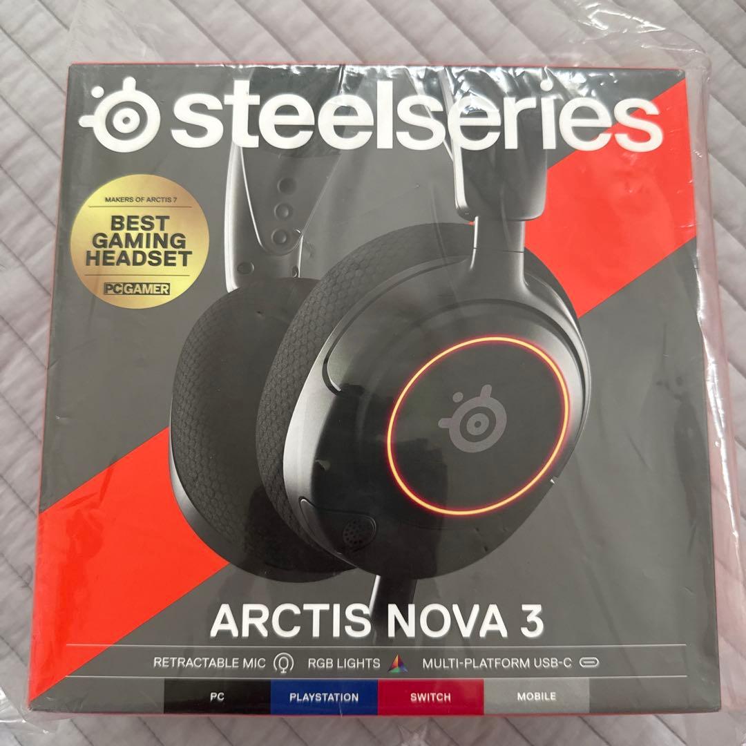 SteelSeries Arctis Nova 3 ゲーミングヘッドセット