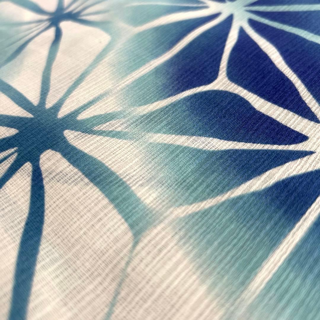 浴衣【未使用品】✭和遊日✭ 《綿麻》TL サイズ✭着物丈 170 裄70