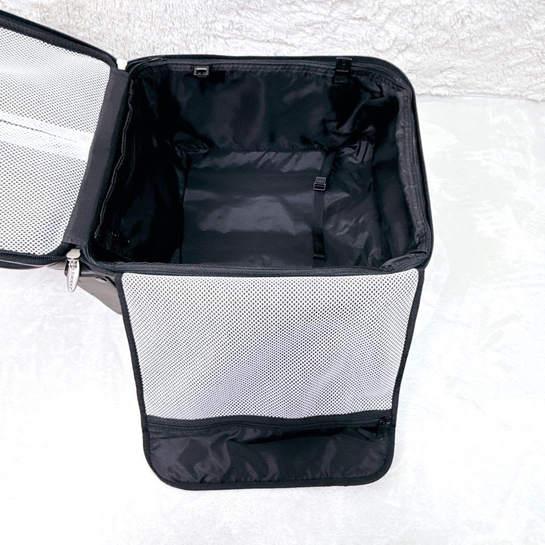 美品✨ SWANY　本革 レザー　機内持込　ビジネス キャリーケース　南京錠つき