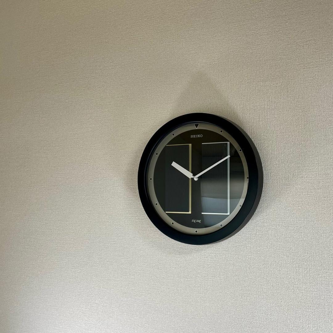 80's SEIKO セイコー ウォールクロック 壁掛け時計 モダン ビンテージ