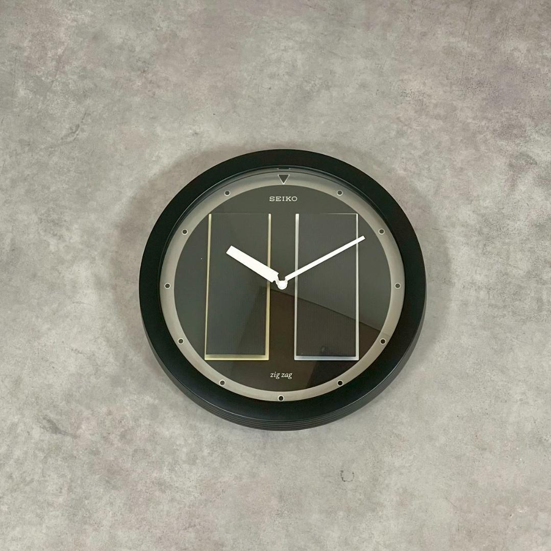 80's SEIKO セイコー ウォールクロック 壁掛け時計 モダン ビンテージ