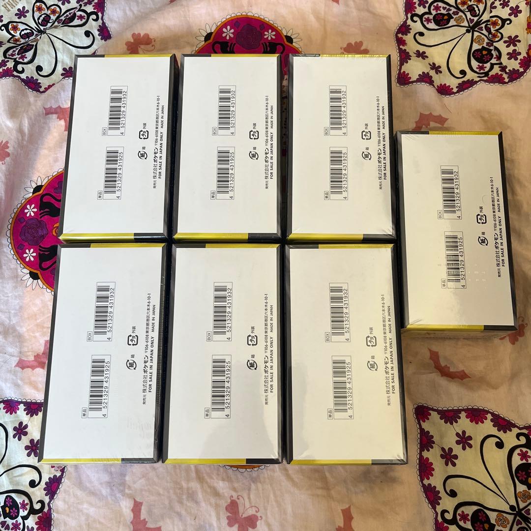 ポケモンカード　メガドリームex 7boxシュリンク付き