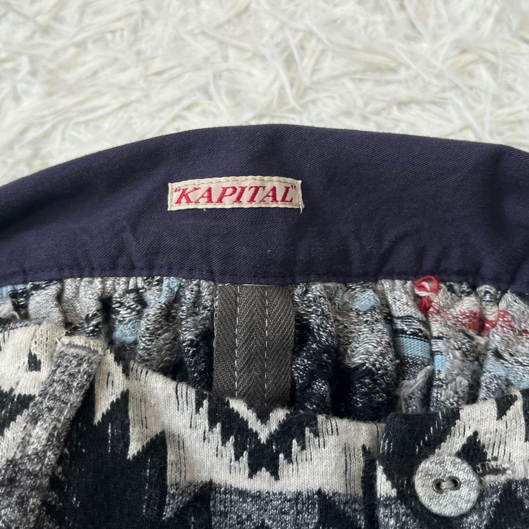 KAPITALキャピタル オルテガ　ネイティブ　ガウチョ　パンツ