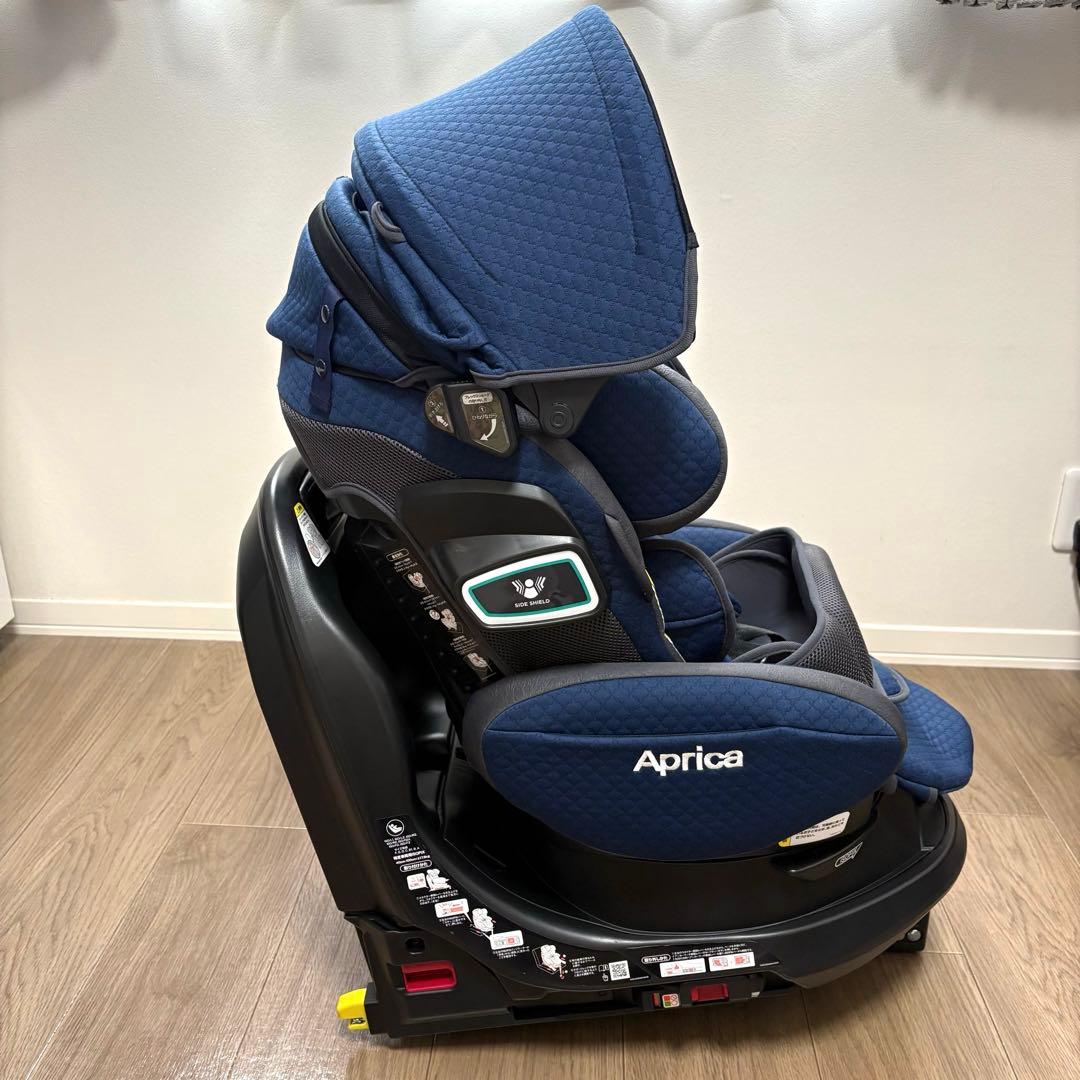 【美品】Aprica フラディアグロウ ISOFIX セーフティプレミアムAB