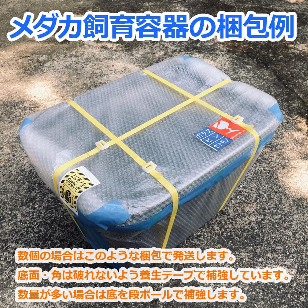 【新仕様】メダカ飼育ケース 80L黒x3個 トロ舟 大雨対策済み 金魚飼育容器