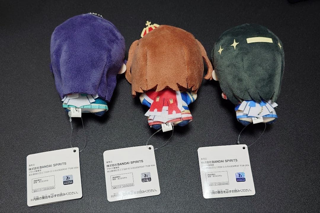 少女⭐︎歌劇レヴュースタァライト　ちびぐるみ 愛城華恋 神楽ひかり 露崎まひる