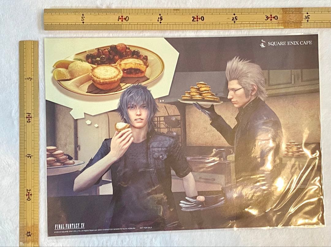 ファイナルファンタジー15、スクエアエニックスカフェ思い出のお菓子ランチョマット