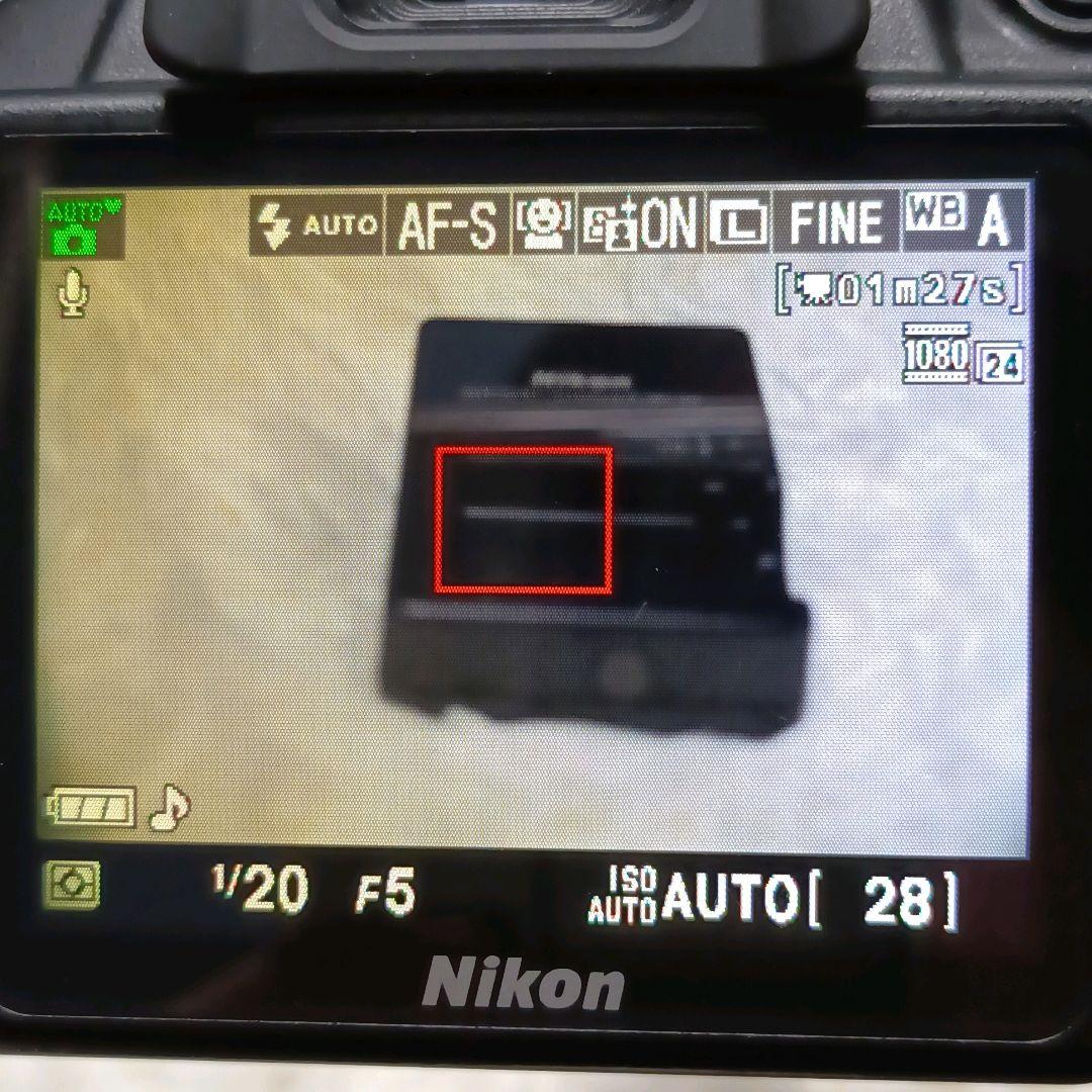 【美品】Nikon D3100 デジタル一眼レフカメラ