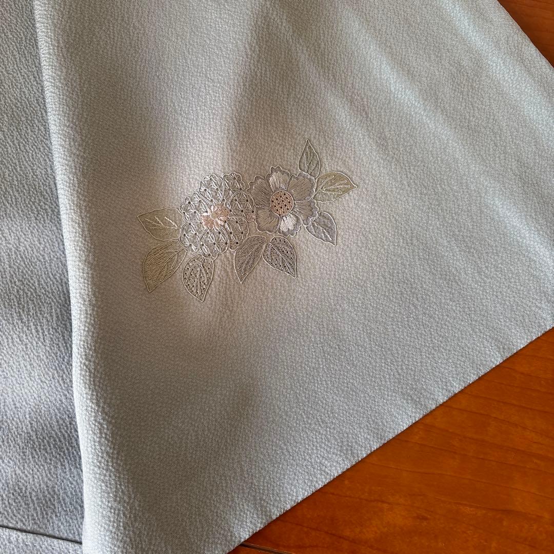 訪問着 スワトウ刺繍 小柄な方 入学式 結婚式 お宮参り