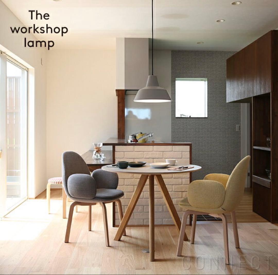 The workshop lamp Lサイズ　グレー別注