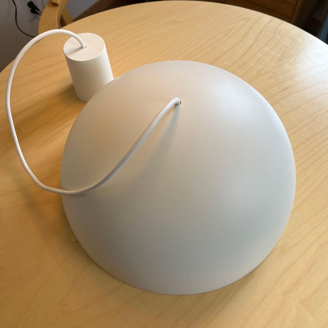 無印良品 MUJI 深澤直人 ペンダントライト半球 M ホワイト