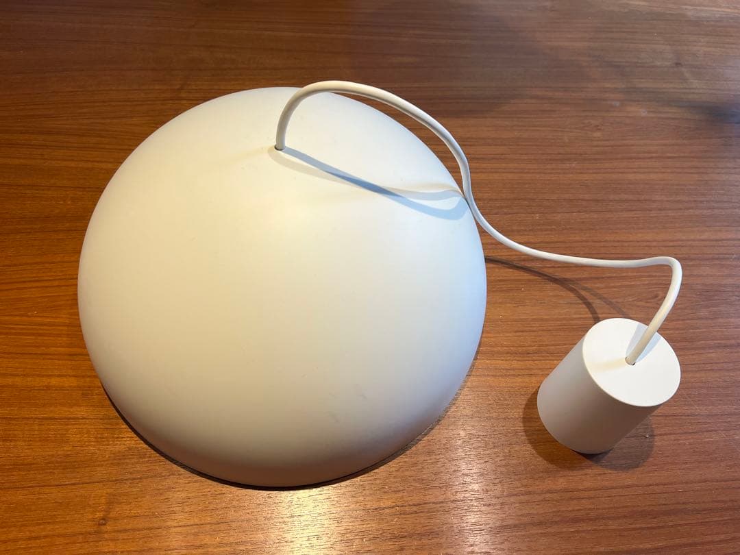 無印良品 MUJI 深澤直人 ペンダントライト半球 M ホワイト