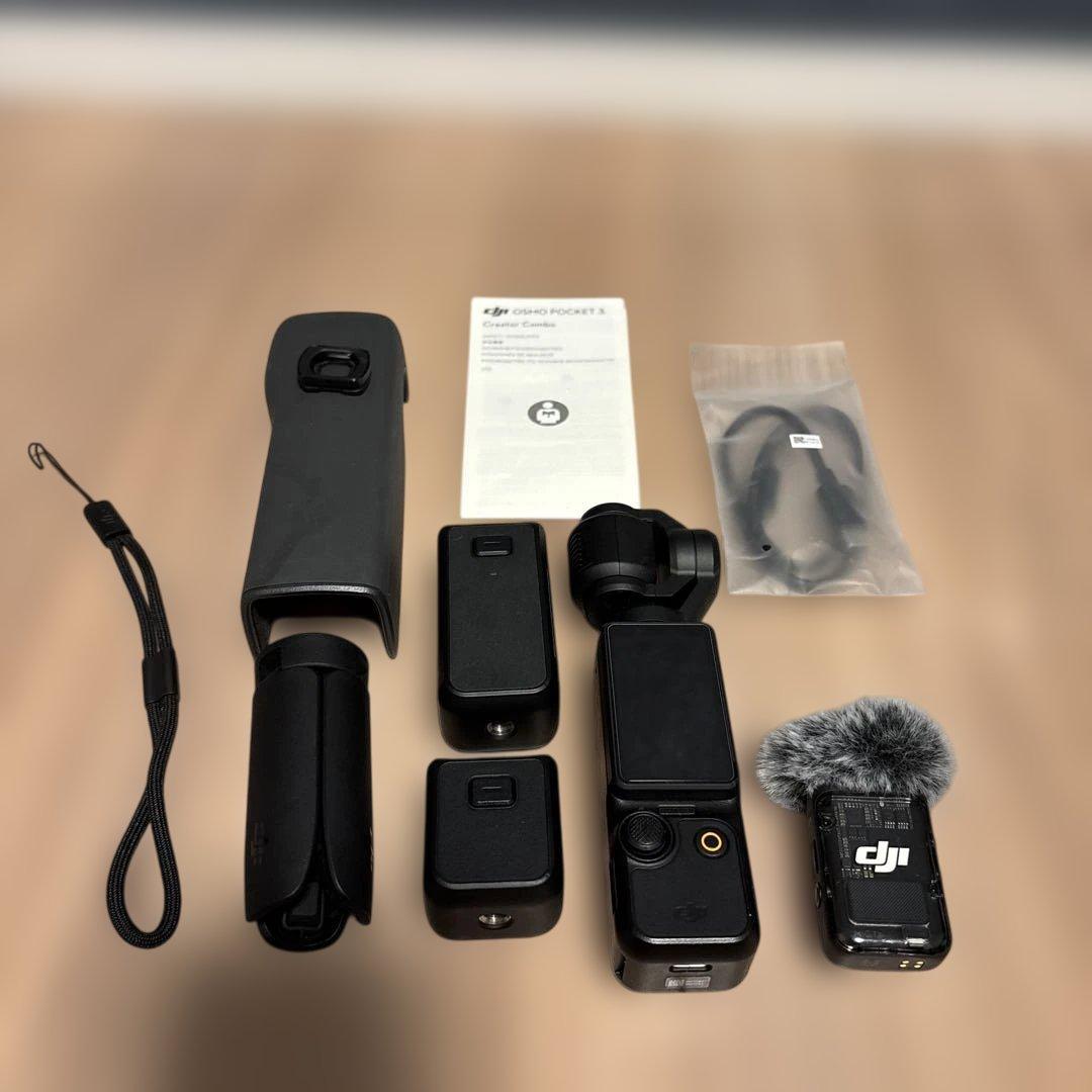 【ほぼ新品】DJI OSMO POCKET 3 CREATOR COMBO