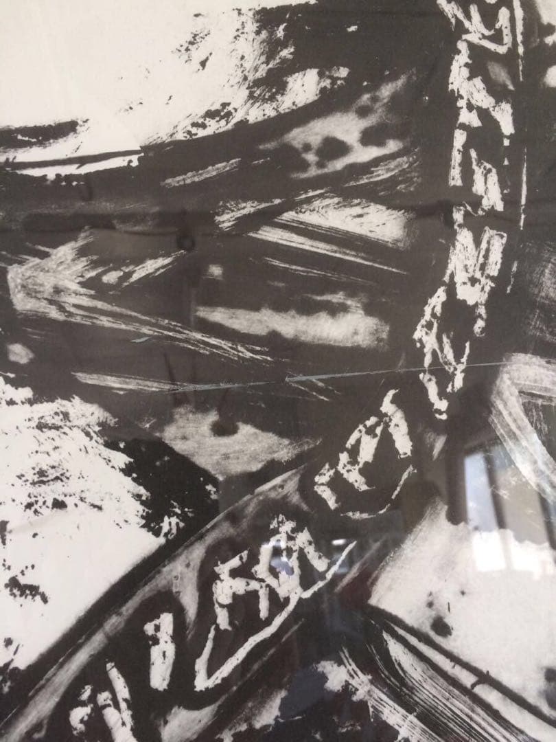 真贋保証 希少 大型 フランク・ステラ オフセットリトグラフ 引き取り可能