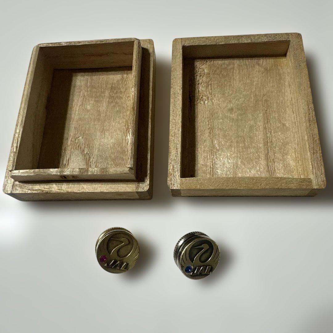 【希少レア】JAL 日本航空 社章 バッジ 2個セット