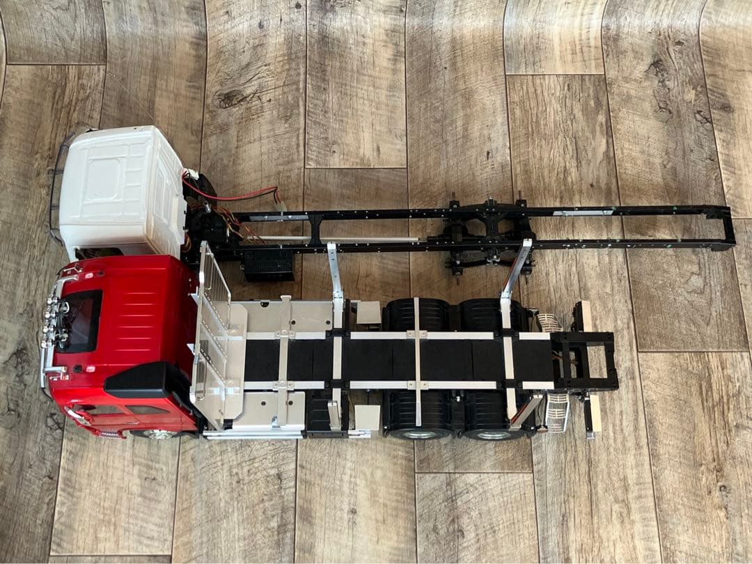 タミヤ1/14 ベンツ アロクス 単車 （ジャンク扱い）