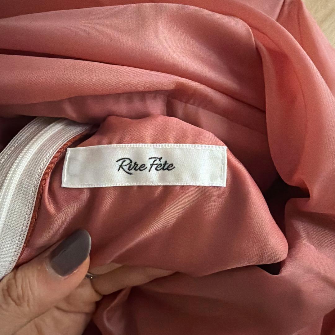 新品未使用　rire fete リルフェテ オケージョンドレス ワンピース