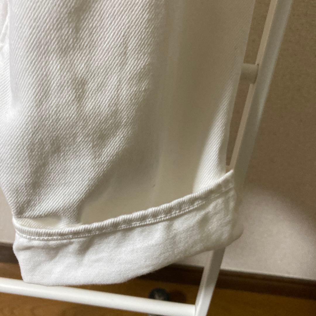 コムデギャルソンGANRYU ホワイトデニムサルエルS