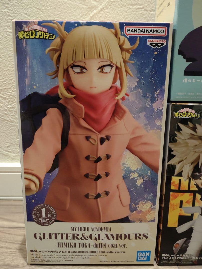 未開封ヒロアカフィギュア　トガヒミコBreak　ちあぴこ　爆豪アメイジング　相澤