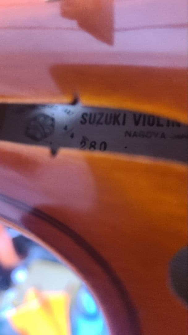 スズキ　Suzuki no280 4／4 バイオリン