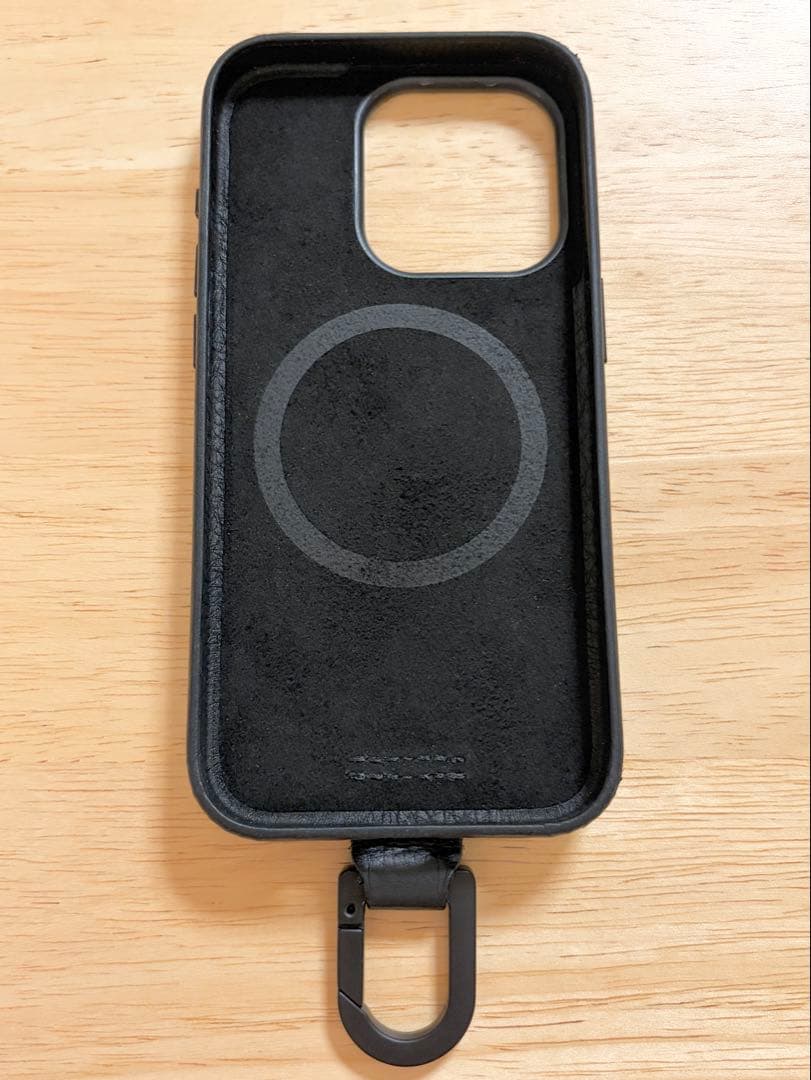 Objcts.io レザーストラップ + iPhoneケースセット ブラック