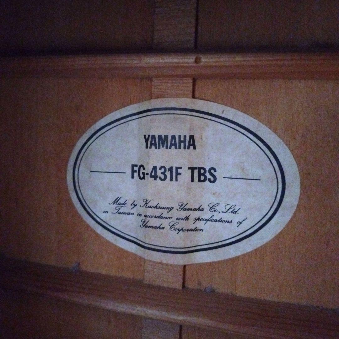 YAMAHA FG-431F TBS アコースティックギター ヴィンテージ