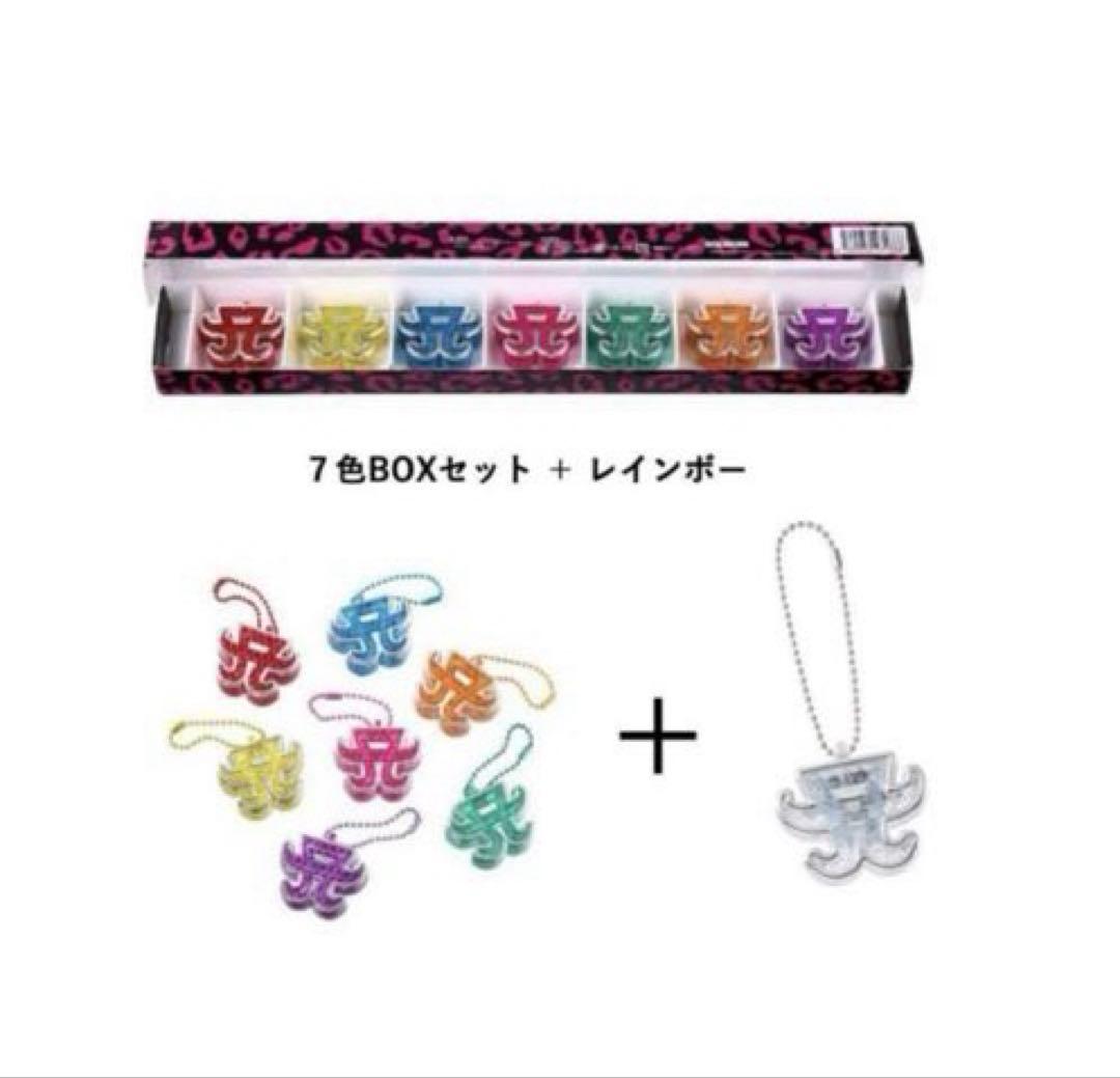 ［新品］浜崎あゆみ A CHARM LIGHT 7色BOX＋レインボー セット