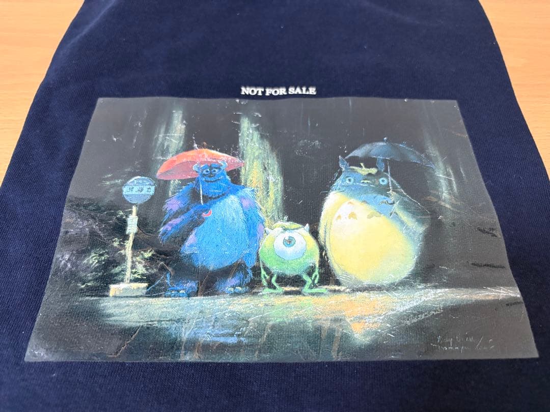 カブ 新品未使用 非売品スタジオジブリ ピクサー 絆Tシャツ Sサイズ