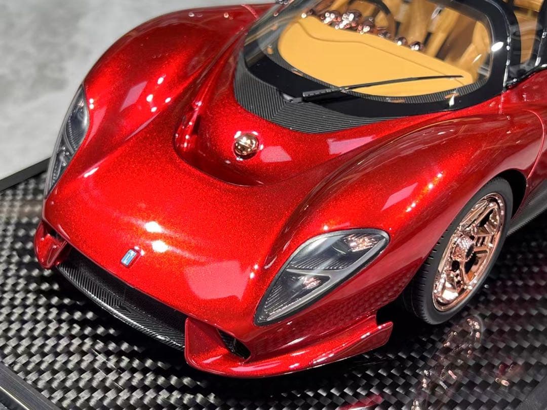 新品 peako ピーコ 1/18 デ・トマソ P72 2025 ミニカー