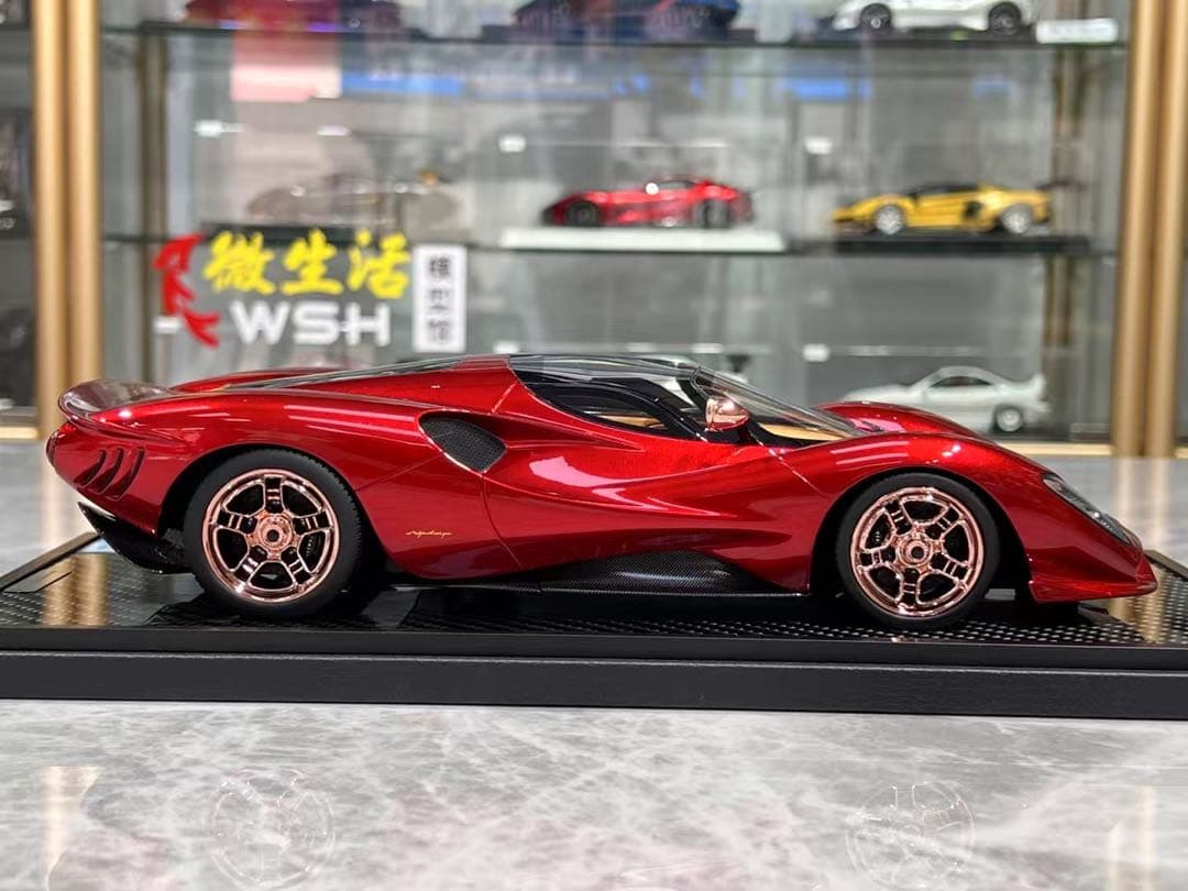 新品 peako ピーコ 1/18 デ・トマソ P72 2025 ミニカー