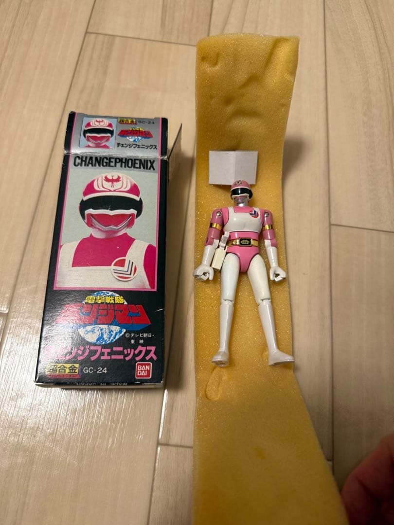 【当時物】新品未使用 超合金 GC-24 チェンジフェニックス　チェンジマン