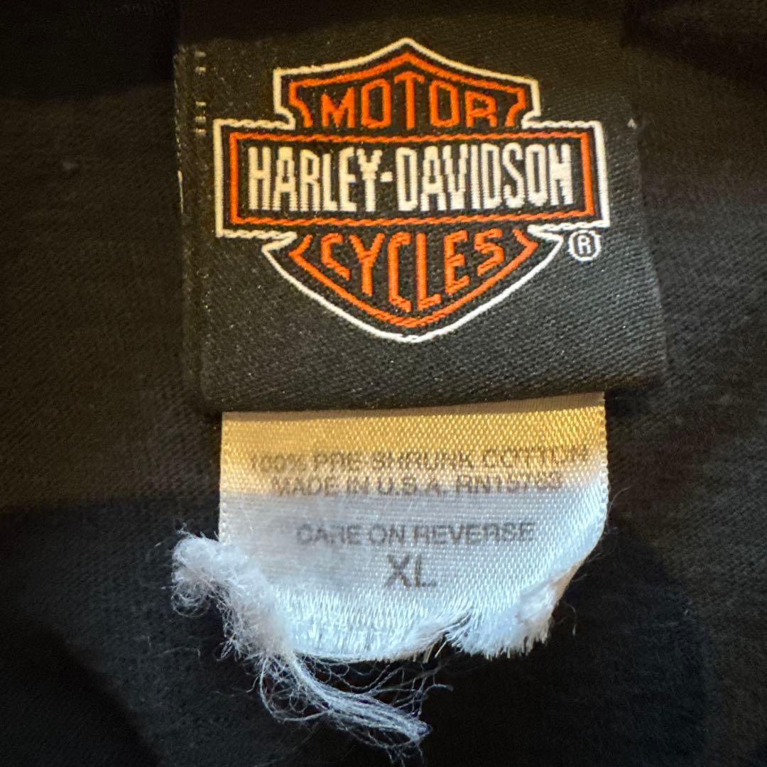 k*s様 希少フレイムファイヤーハーレーharleytシャツXLヴィンテージUS