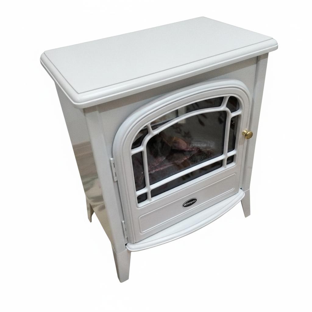 送料込 Dimplex ホワイト 電気暖炉【美品】CLB20WJ