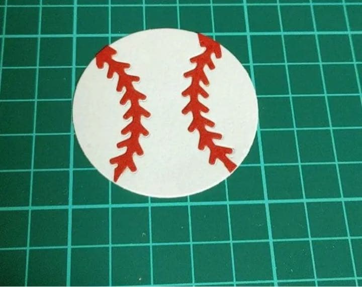 アルバム飾り　野球•サッカーボール•