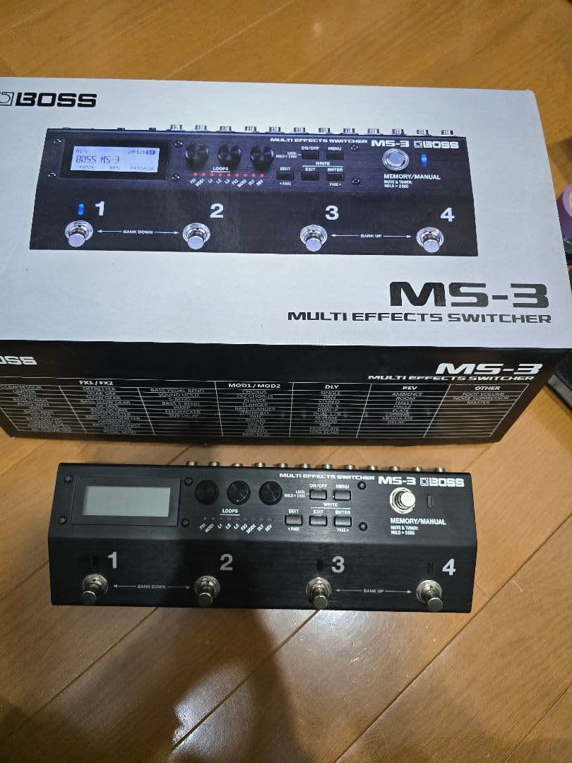 Dow　美品　BOSS MS-3 FS-7セット
