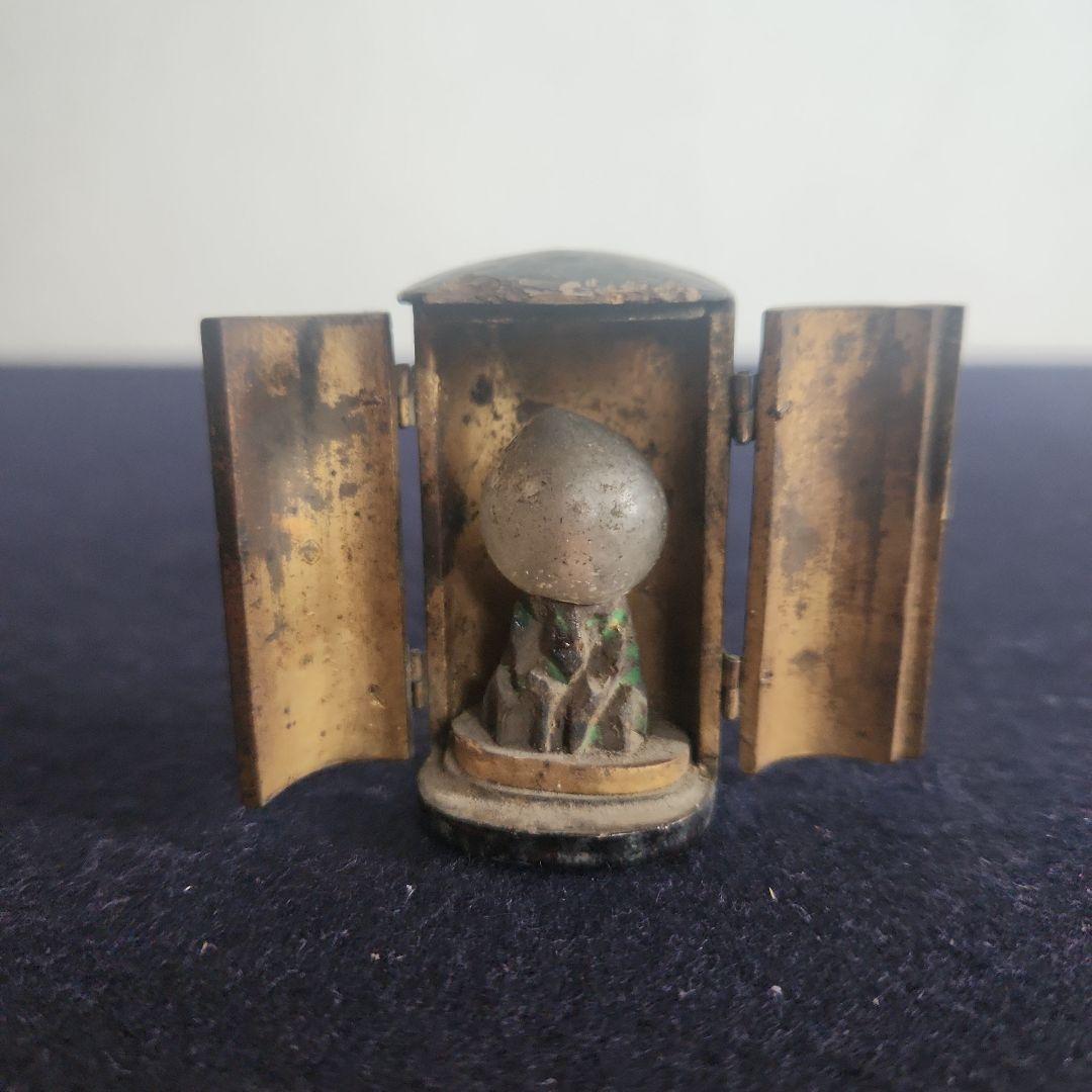 仏教美術‥逗子入り、仏像‥木彫仏、ガラスホヤ