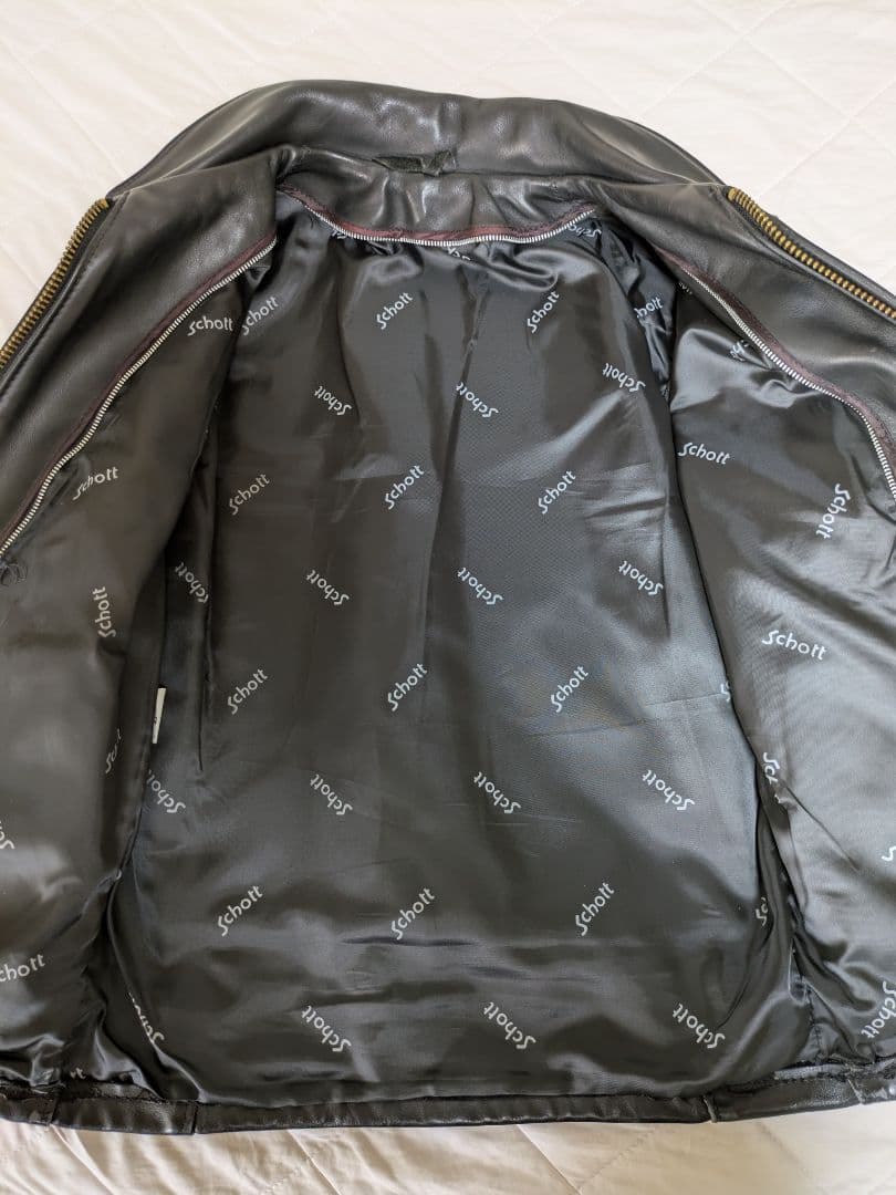 SCHOTT ショット AT101 シングルライダース サイズ34 USA製