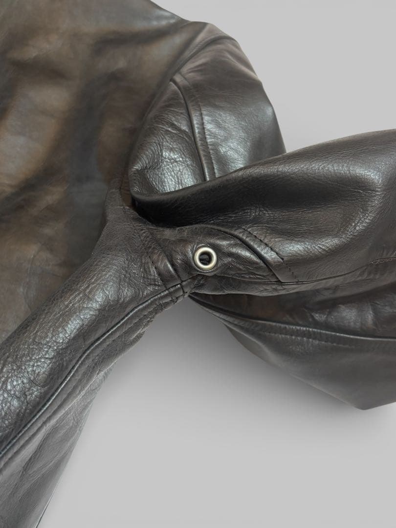 ジャケット・アウター old gap single riders cow leather jacket