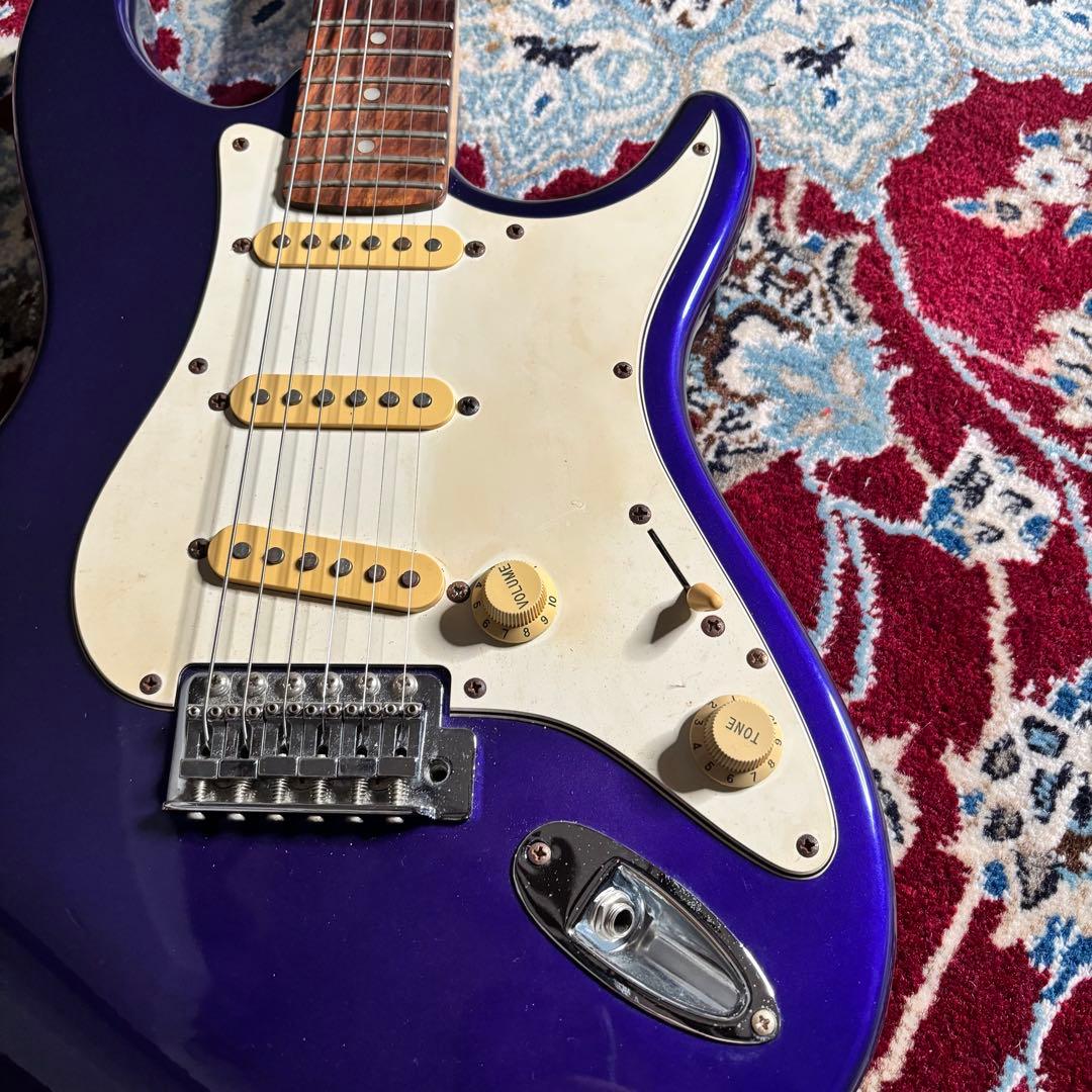 ANBOY Odessey フジゲン　パープル　ストラトタイプ　ヴィンテージ