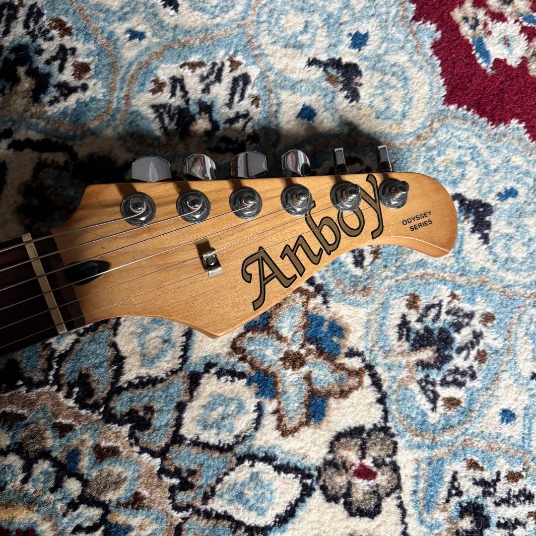 ANBOY Odessey フジゲン　パープル　ストラトタイプ　ヴィンテージ
