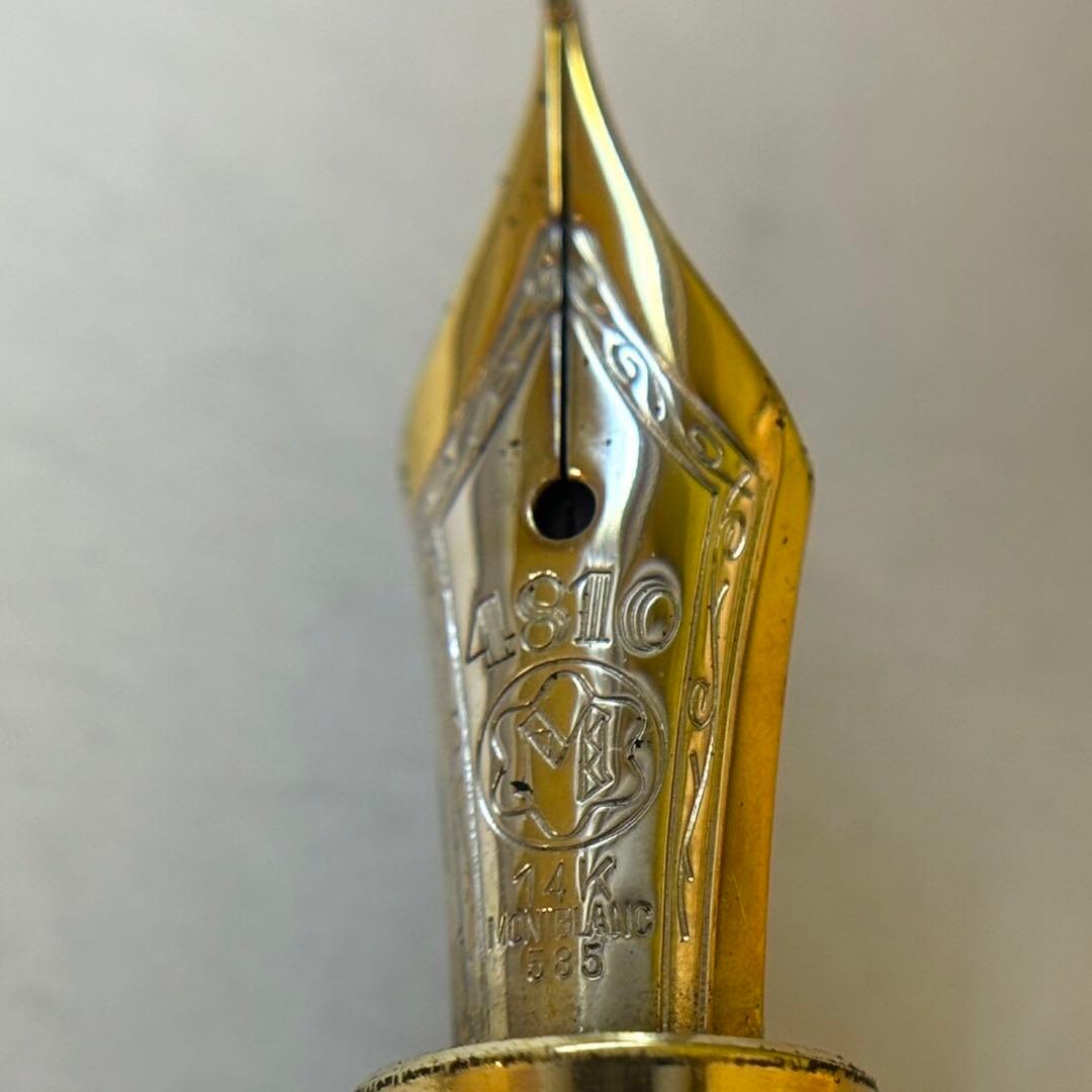 モンブラン　万年筆　144 マイスター　バーガンディ　ボルドー