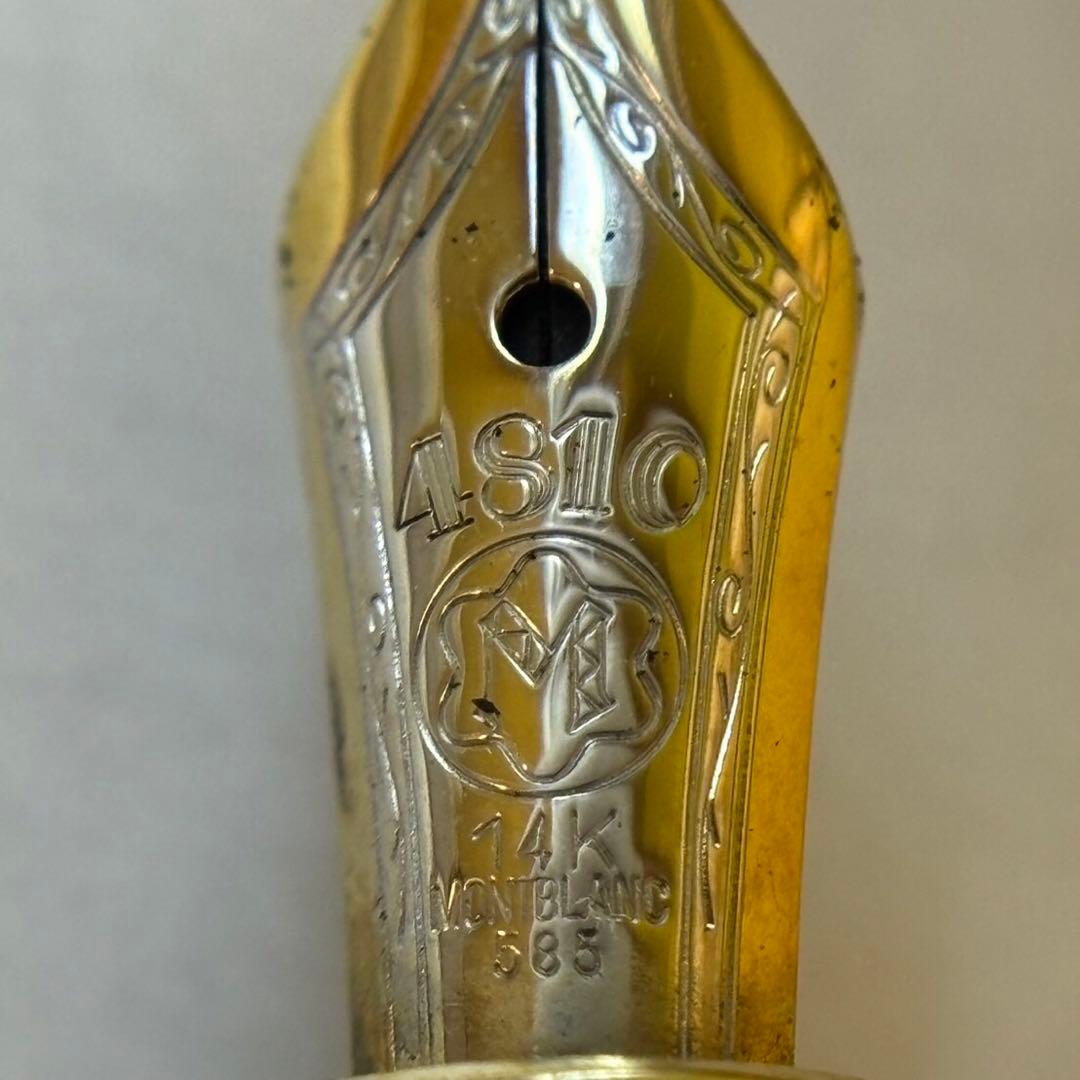 モンブラン　万年筆　144 マイスター　バーガンディ　ボルドー