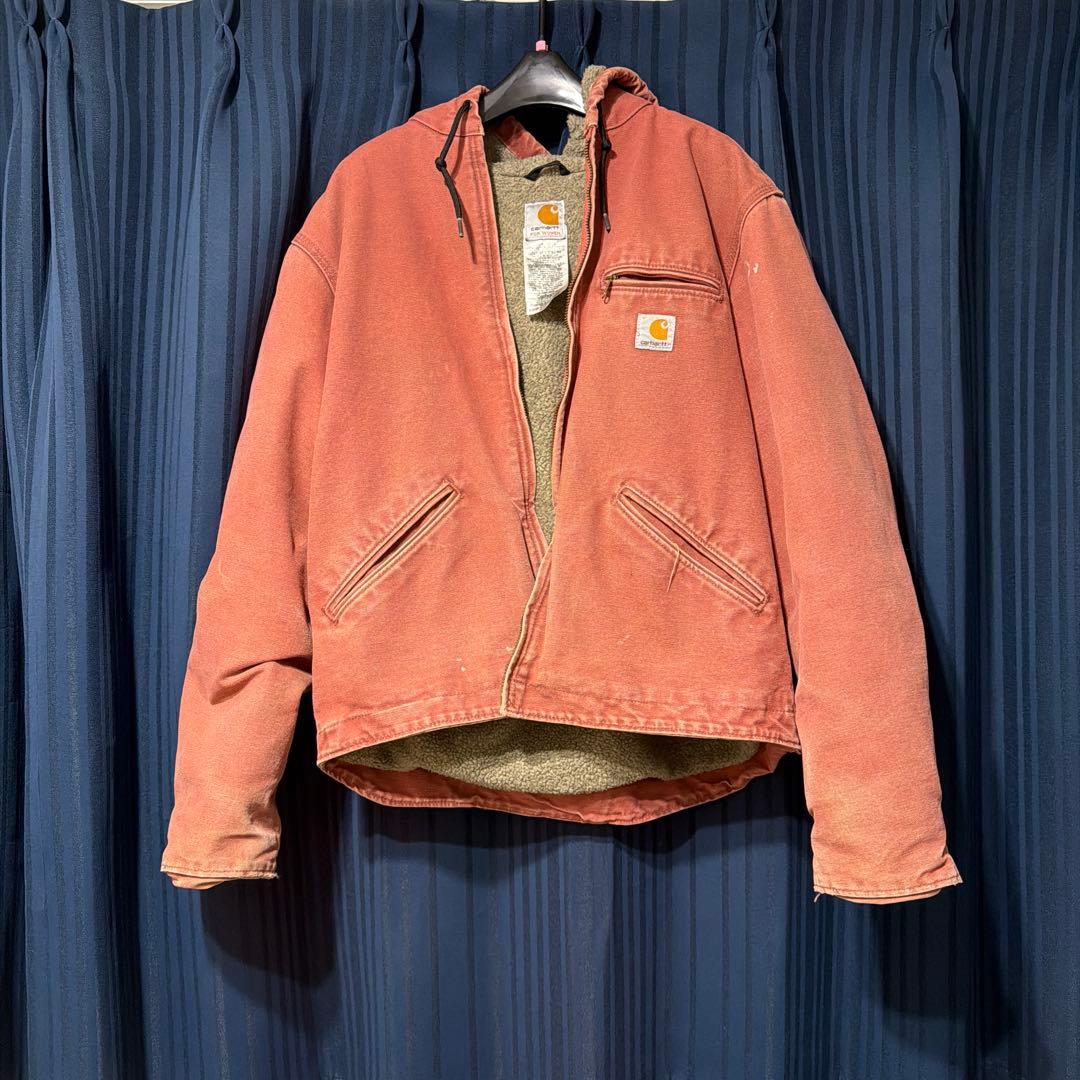 Carhartt フード付きジャケット ピンク