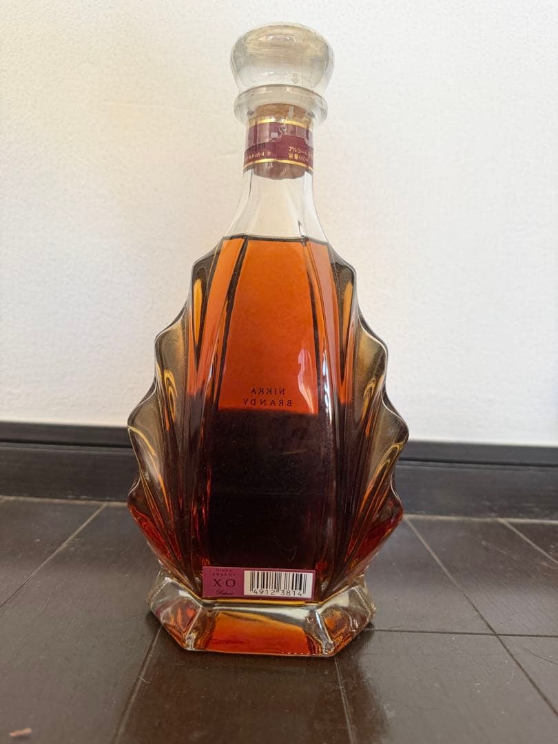 NIKKA X.O. ブランデー フラワーシェイプ