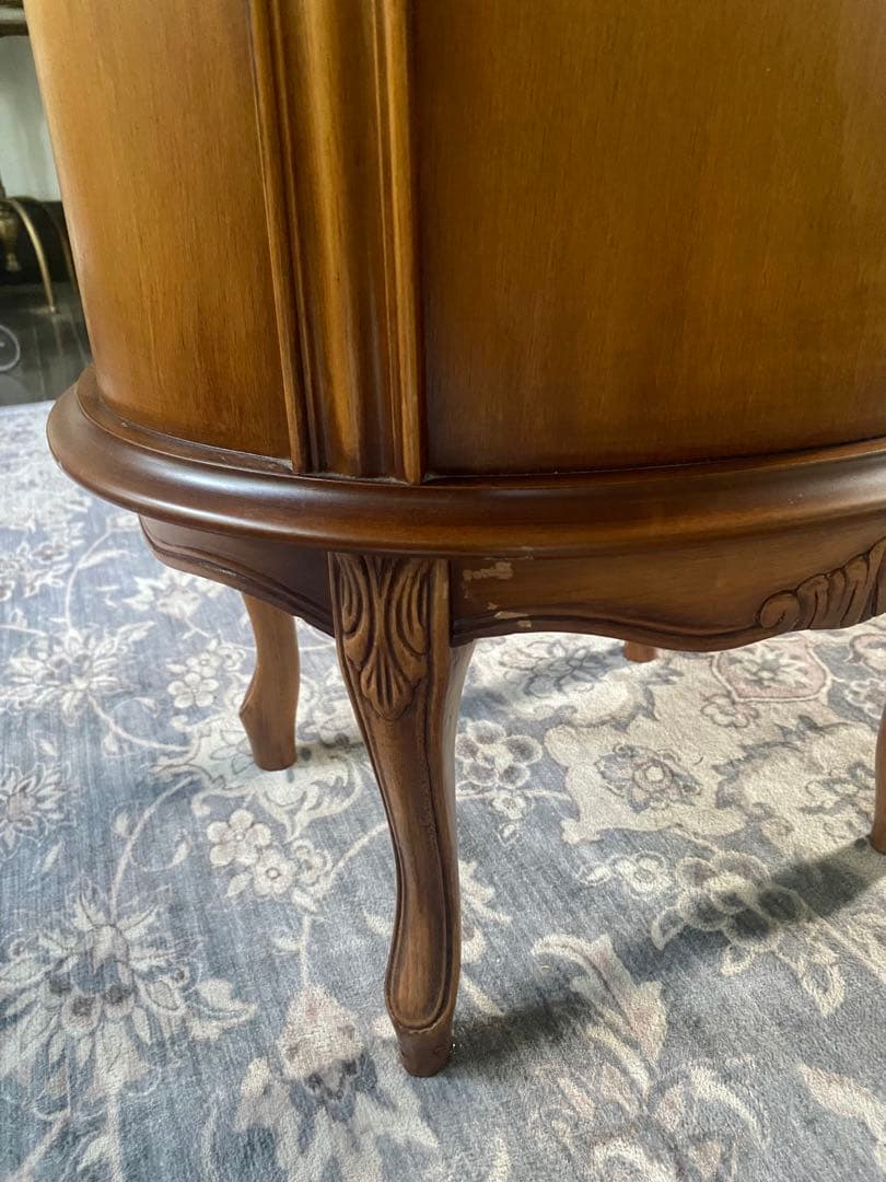 アンティーク調チェスト　猫脚　4段チェスト