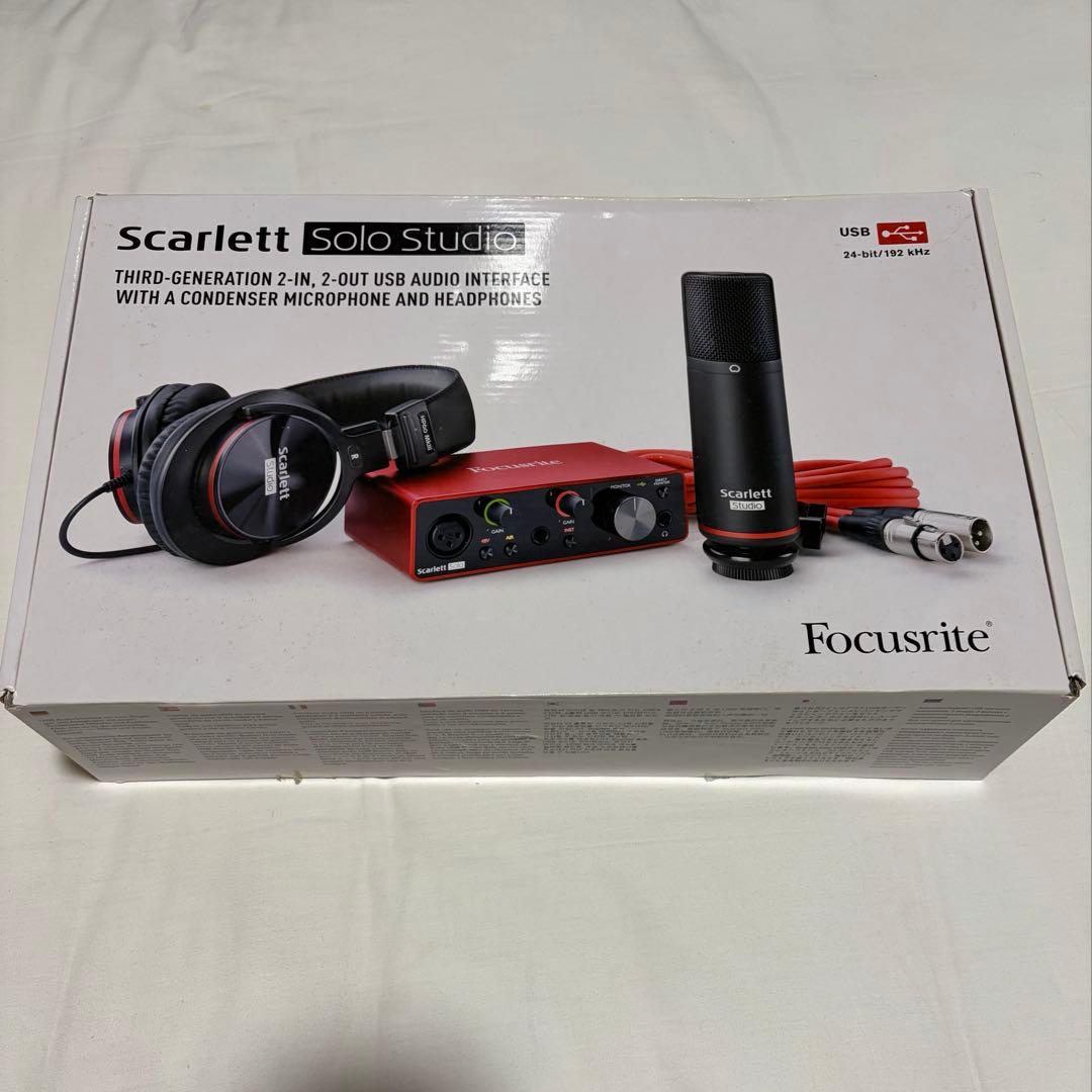 オーディオインターフェース・マイクセット