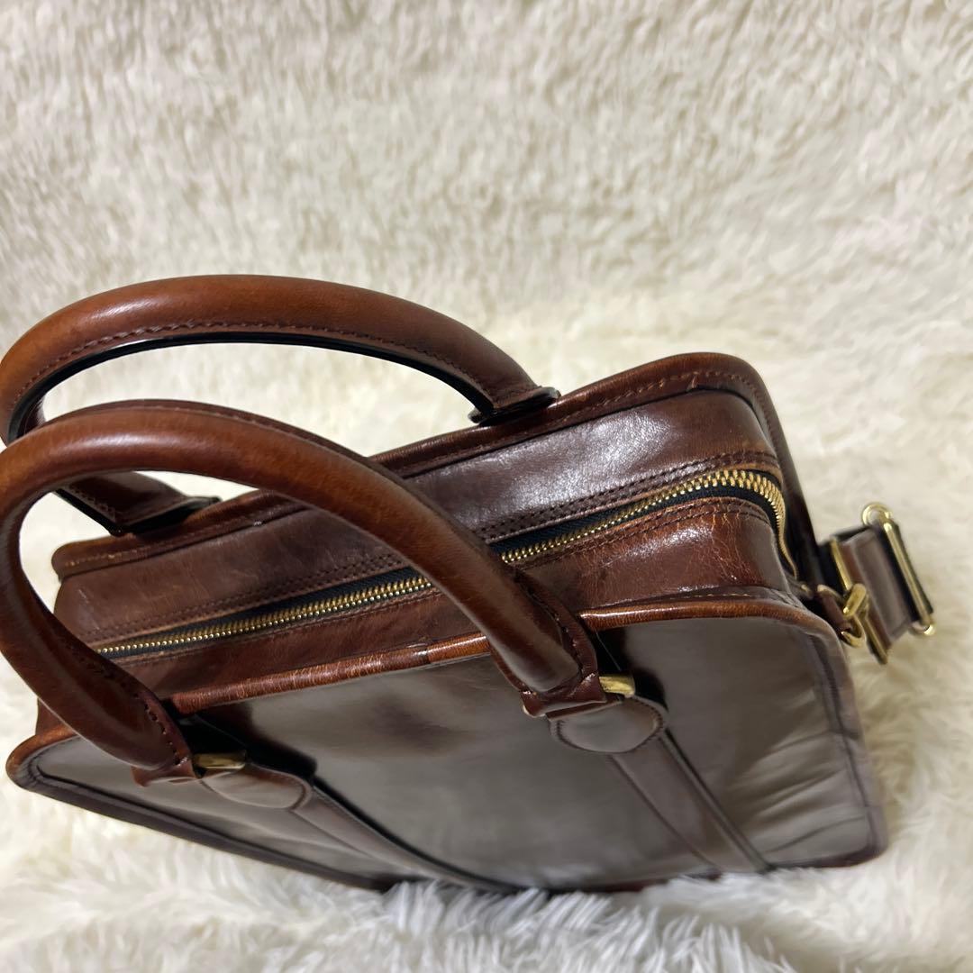 【美品】THE WARMTHCRAFTS ホースハイド　2way バッグ