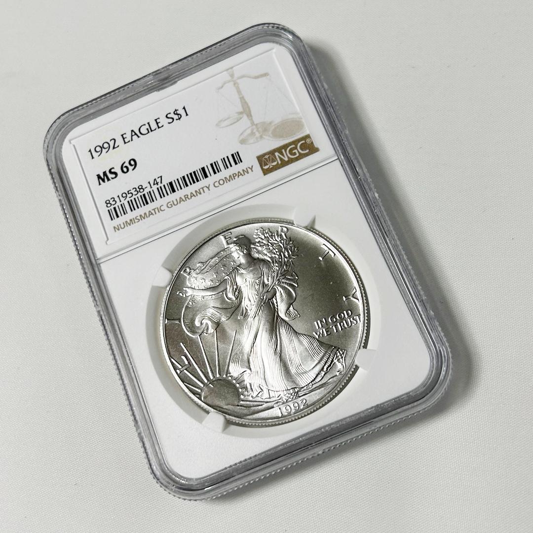 1992年 アメリカンイーグル NGC MS69 8319538-147