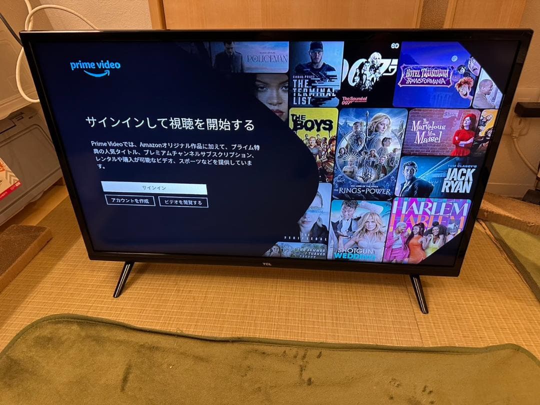 極美品！TCL 32S5200A スマートテレビ　32型　2022年製 映綺麗